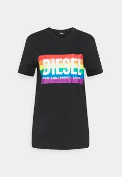 Qualité Garantie Diesel BFOWT-SILY-PR - T-shirt imprimé t-shirts et tops col rond femme -Boutique France Diesel c59585fa9bbf43849a9433b2e86dd6fa 1