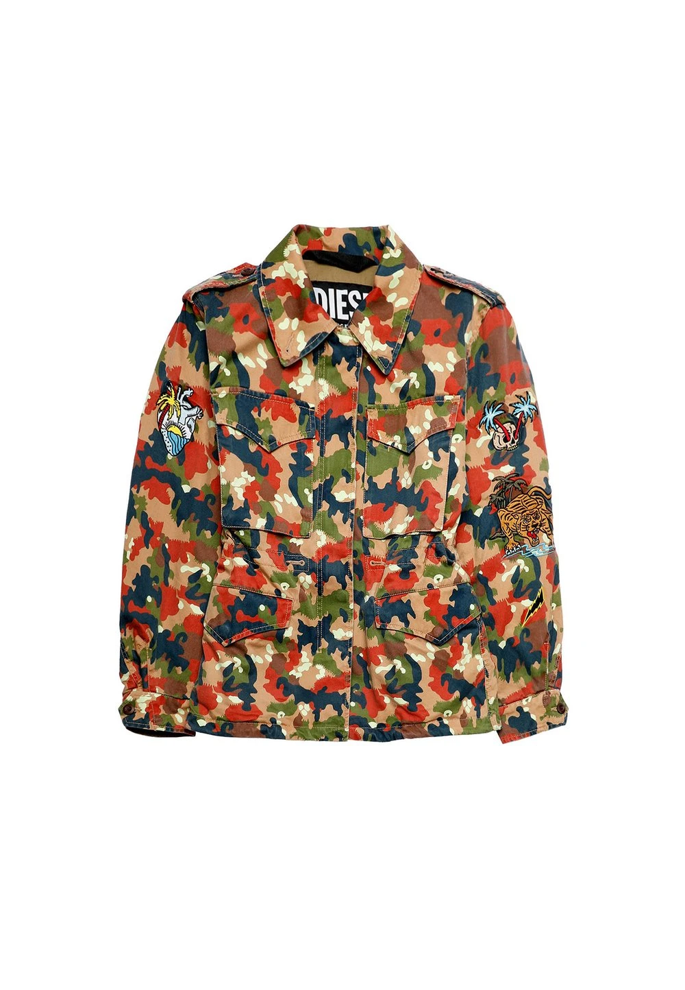 Diesel Produit de première qualité G-CLAUDIA-CMF - Veste mi-saison vestes col à revers femme 6 Diesel Produit de première qualité G-CLAUDIA-CMF - Veste mi-saison vestes col à revers femme – Image 6