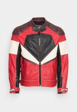 Diesel L TEAM - Veste en cuir Se Vend Bas Prix vestes col officier homme -Boutique France Diesel c62066e2ce4443c4a5fcb06dbedb9b1d