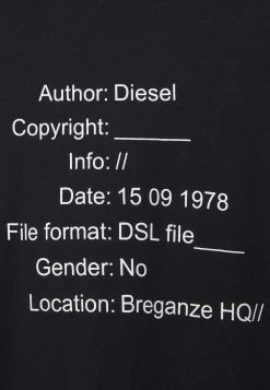 Diesel UFTEE-ELODIE - Chemise de nuit / Nuisette Discount En Ligne lingerie col rond femme -Boutique France Diesel c6c31e5e6daf489483f21d76a6a0dc50