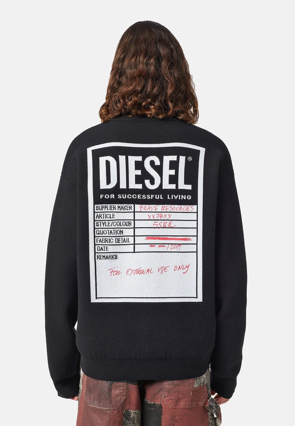 Diesel K-LUBBOCK - Pullover En promotion pulls et gilets col rond homme 3 Diesel K-LUBBOCK - Pullover En promotion pulls et gilets col rond homme – Image 3
