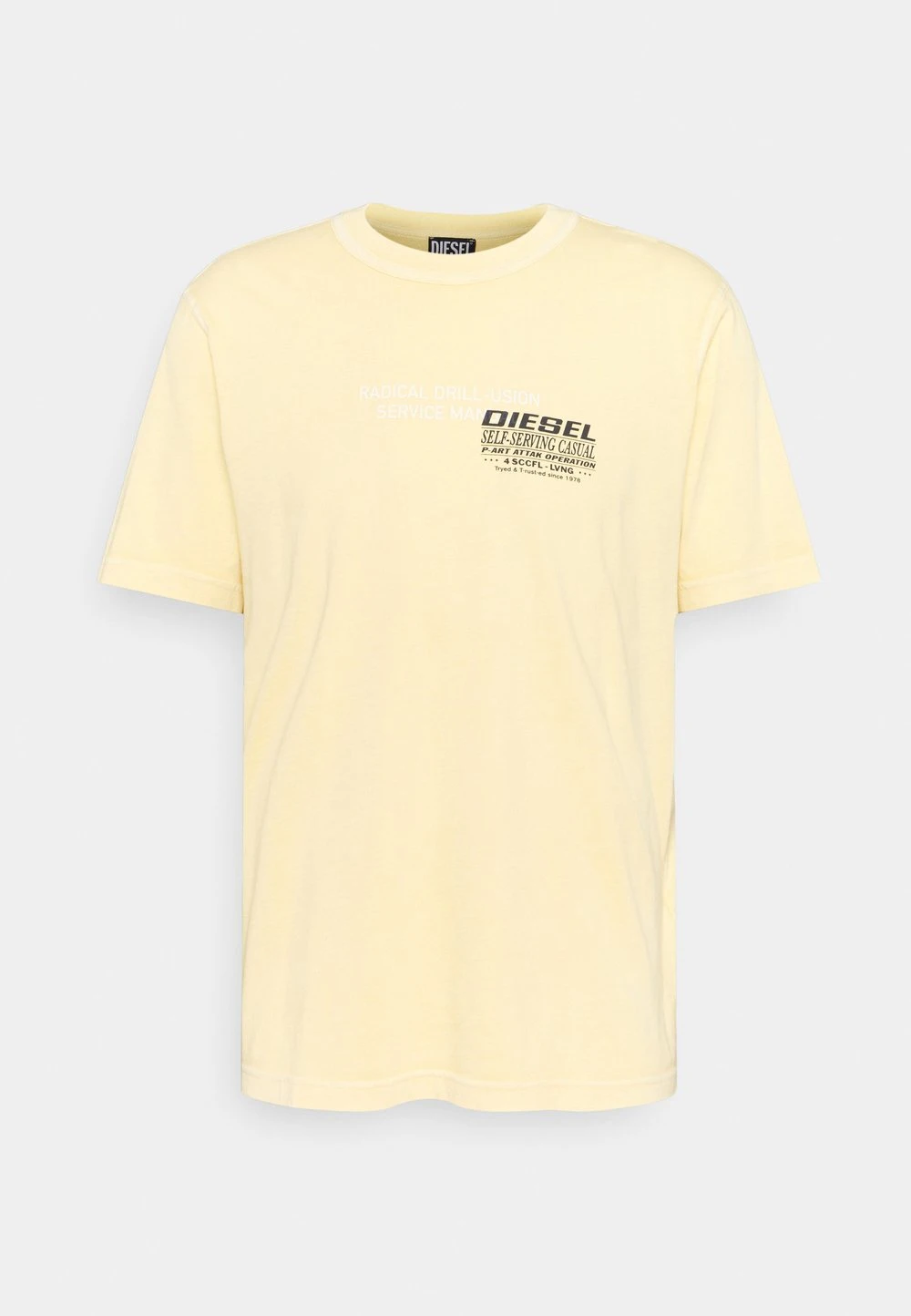 Diesel Prix De Lancement T-JUBINDY - T-shirt imprimé t-shirts col rond male 1 Diesel Prix De Lancement T-JUBINDY - T-shirt imprimé t-shirts col rond male