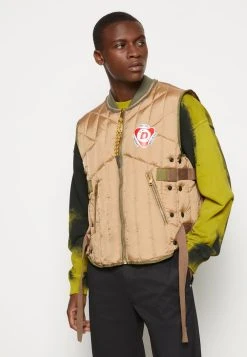 Diesel J-HAWLEY - Veste sans manches Prix Gelé vestes col officier homme