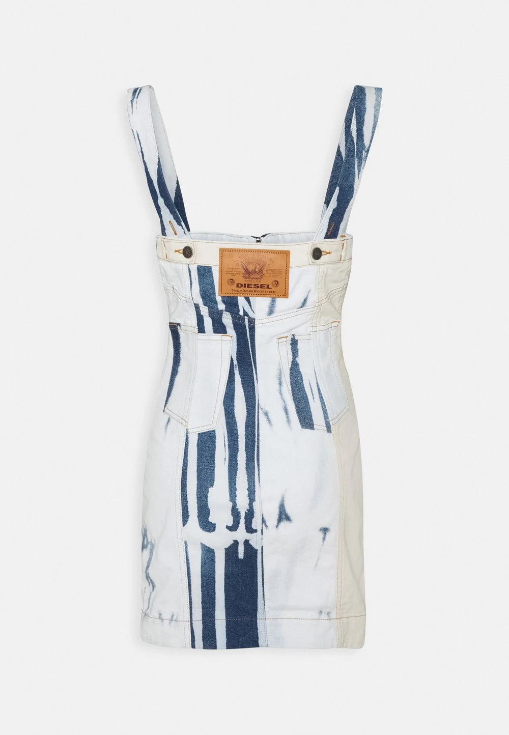 Prix Aimable Diesel VOLCANO - Robe en jean robes col carré female 2 Prix Aimable Diesel VOLCANO - Robe en jean robes col carré female – Image 2