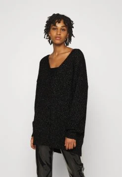 Diesel M-CORAL - Gilet Prix Équitable pulls et gilets col en v profond femme