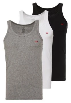 Diesel UMTK-JOHNNYTHREEPACK SINGLET 3 PACK - Caraco Qualité Supérieure sous-vêtements & chaussettes encolure large ronde homme -Boutique France Diesel d23e1dcce2ec4b1aa53a910e389c5ded