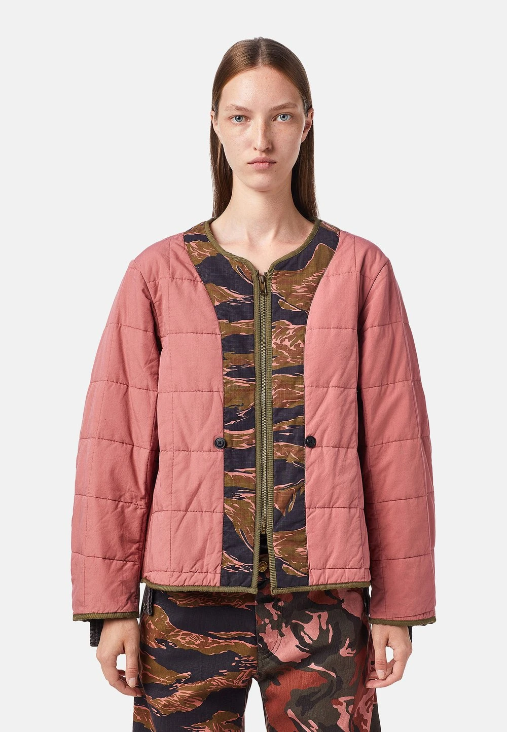 Qualité Garantie Diesel W-CLEA - Veste mi-saison vestes & blazers col à revers femme 5 Qualité Garantie Diesel W-CLEA - Veste mi-saison vestes & blazers col à revers femme – Image 5