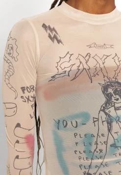 Diesel Prix Avantageux T-SIELY - T-shirt à manches longues t-shirts et tops col rond femme -Boutique France Diesel d2ad0ae17b094fd3b311d8246b4f74ba