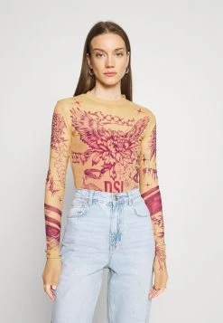 Diesel Vendre-Réclame T-NOELAY-I - T-shirt à manches longues t-shirts et tops col rond femme