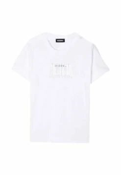 Diesel T-shirt imprimé Plus Bas Prix De Vente t-shirts col rond enfant