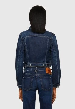 Diesel Prix Bradés Veste en jean vestes col tunisien femme -Boutique France Diesel d5e6fbb551ee44b085c09c7a186db9c1