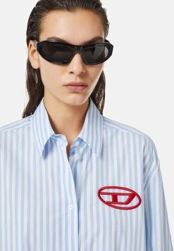 Haute Qualité Diesel DL UNAR - Robe chemise robes col à revers femme -Boutique France Diesel e038d72f7c444bb3830d200fe13c362e