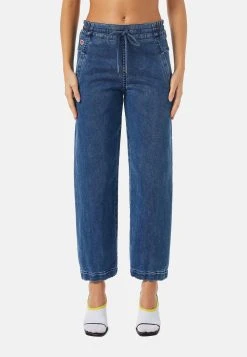 Diesel Prix Allégé KRAILEY - Jean boyfriend jeans haute femme