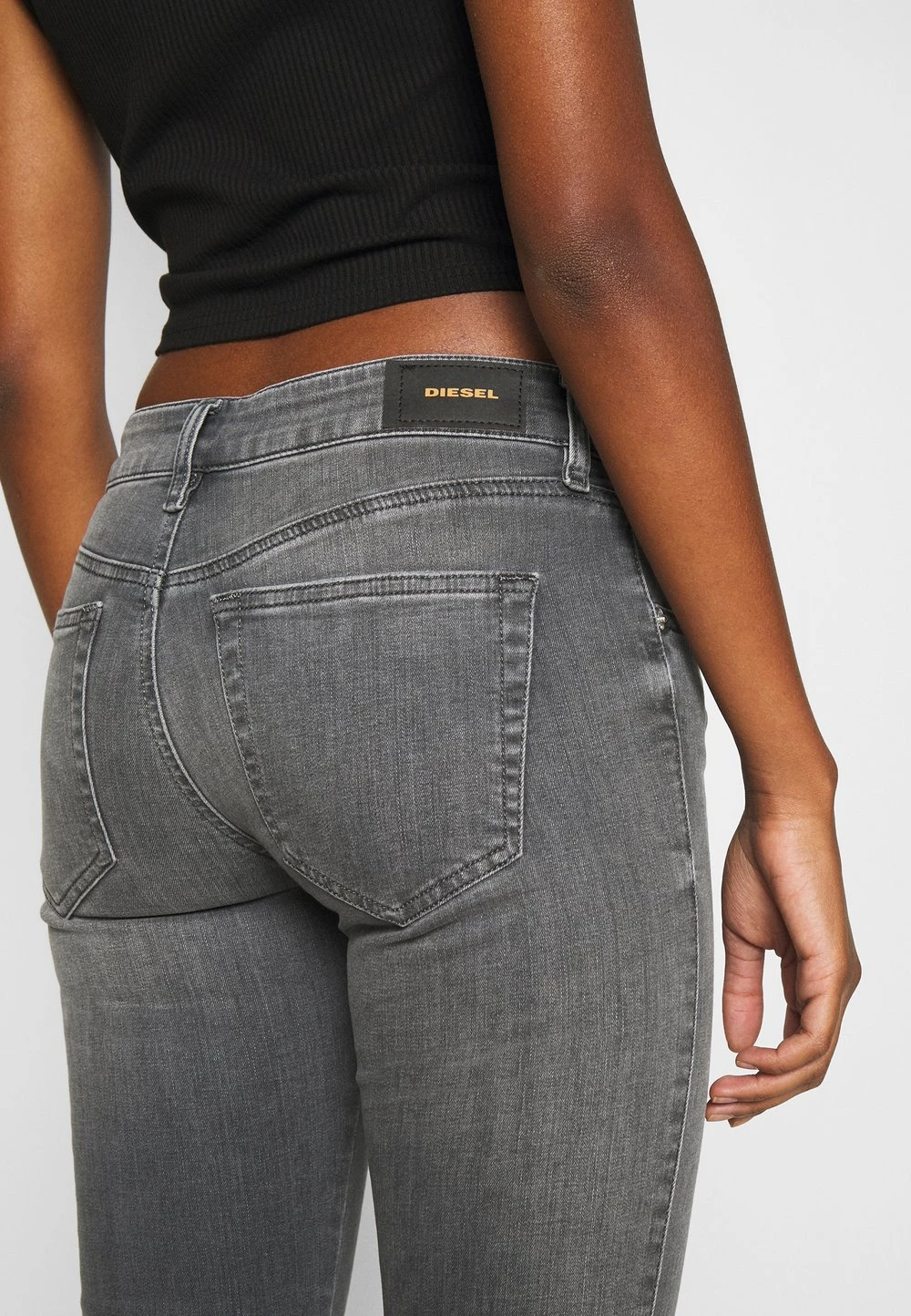 Diesel Bas Prix SLANDY-LOW-ZIP - Jeans Skinny normale femme 5 Diesel Bas Prix SLANDY-LOW-ZIP - Jeans Skinny normale femme – Image 5