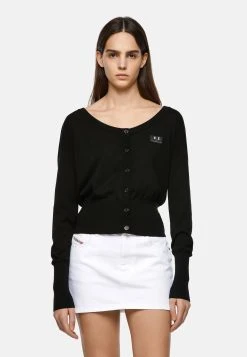 Prix Réduit Diesel M-COLUMBIA - Gilet pulls & gilets col rond femme