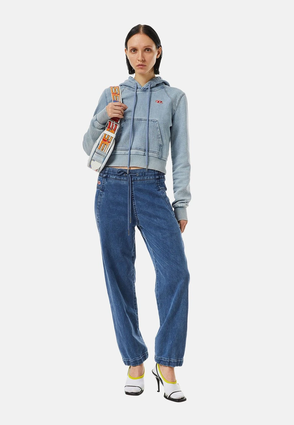 Diesel Prix Allégé KRAILEY - Jean boyfriend jeans haute femme 2 Diesel Prix Allégé KRAILEY - Jean boyfriend jeans haute femme – Image 2