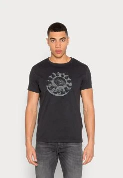 Diesel T-DIEGOR-C1 - T-shirt imprimé Prix Préférentiel t-shirts col rond male