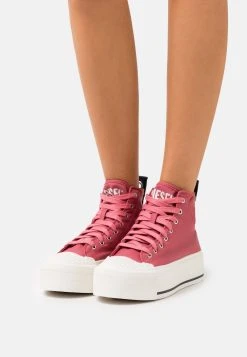 Diesel Authentique 100% S-ASTICO MC WEDGE - Baskets montantes sneakers rond femme
