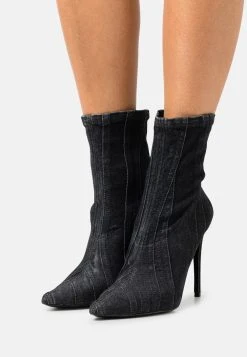 Diesel Prix Ourlé D-YUCCA AB - Bottines à talons hauts pointu female