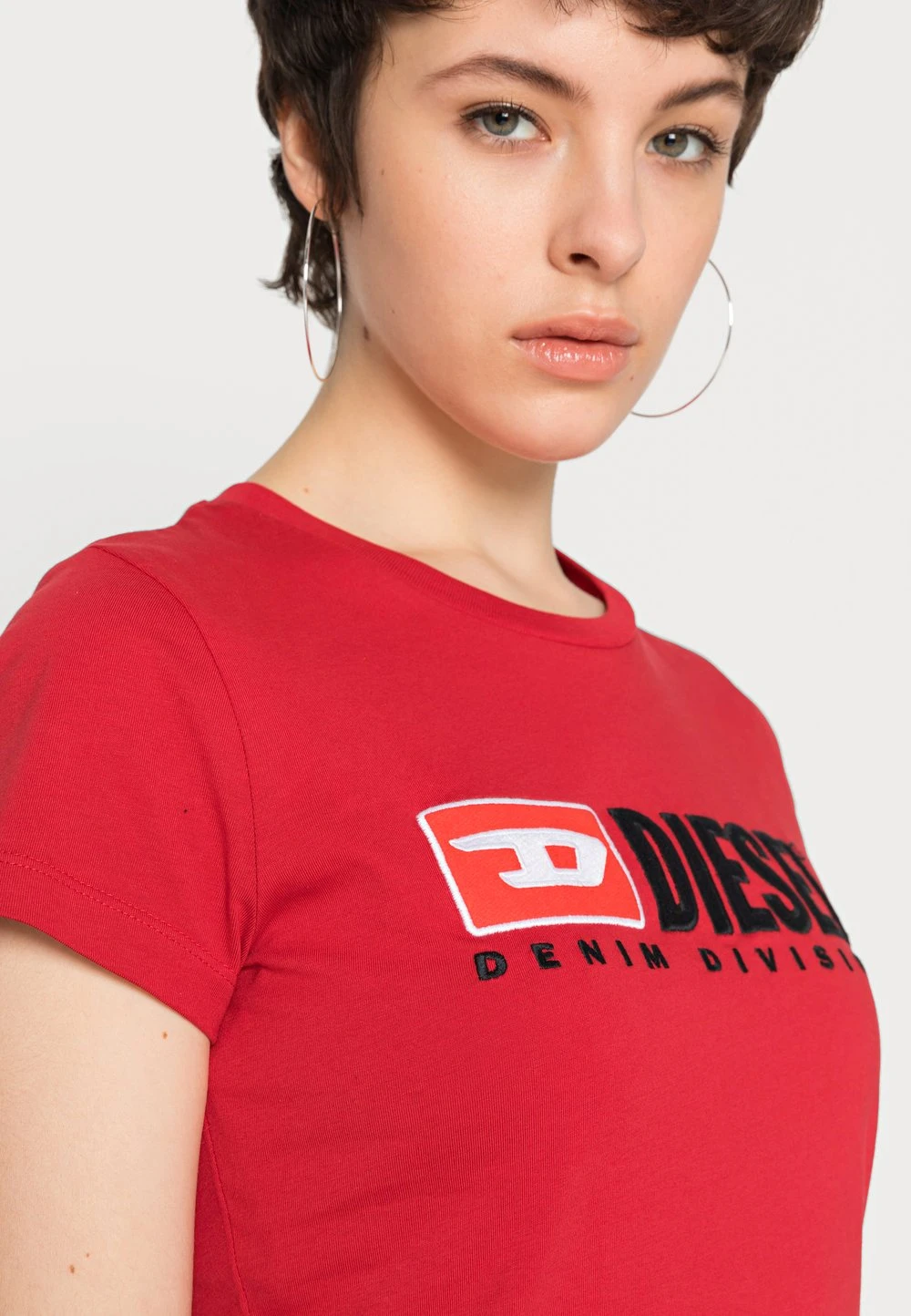 Prix Affortable Diesel T-shirt imprimé t-shirts col rond female 5 Prix Affortable Diesel T-shirt imprimé t-shirts col rond female – Image 5