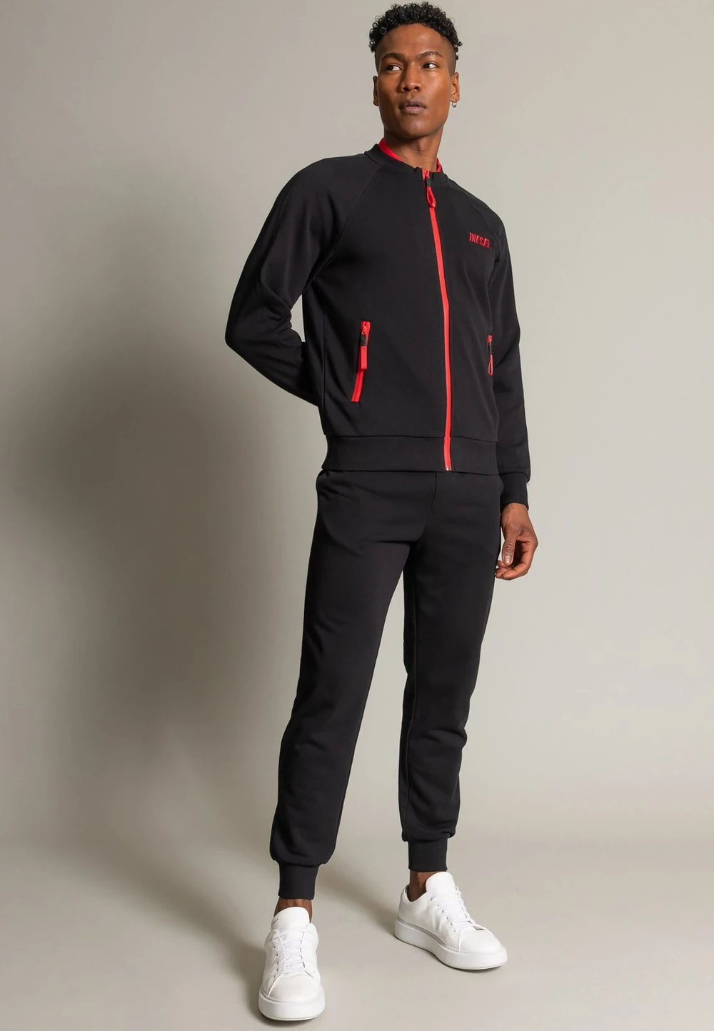 Diesel MAXX - Veste de survêtement Bas Prix joggings & survêtements col mao male 2 Diesel MAXX - Veste de survêtement Bas Prix joggings & survêtements col mao male – Image 2