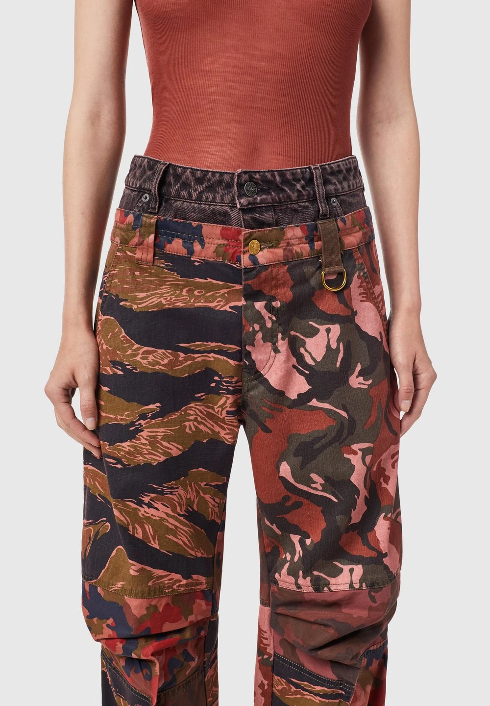 Diesel Rabais Pantalon classique pantalons haute femme 6 Diesel Rabais Pantalon classique pantalons haute femme – Image 6