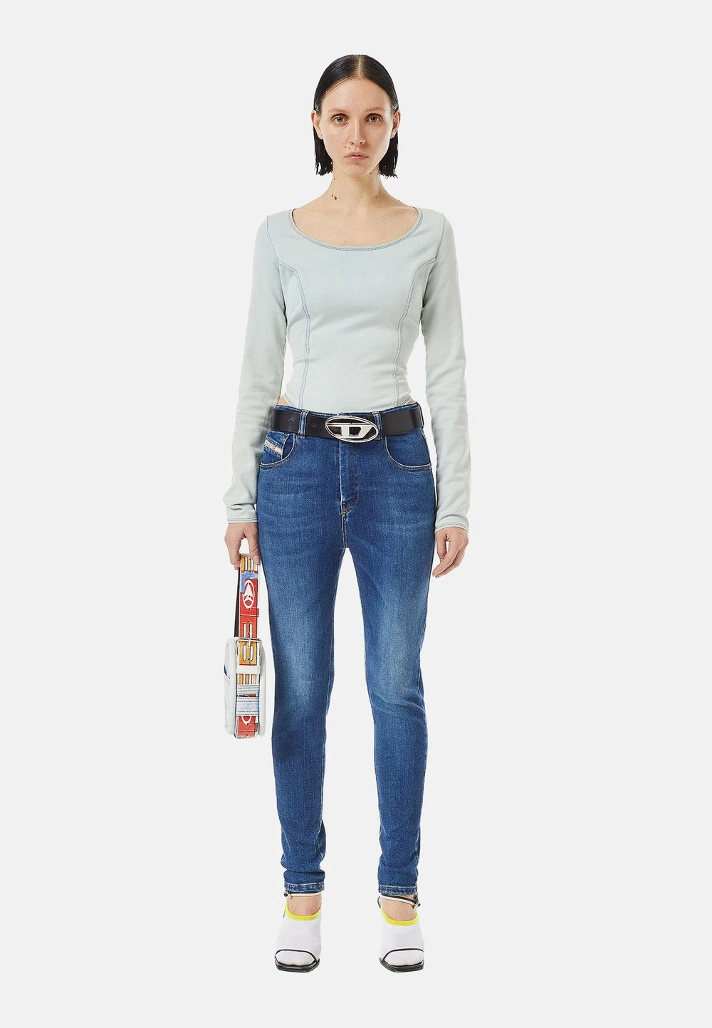Diesel Jean slim Première Qualité jeans haute femme 2 Diesel Jean slim Première Qualité jeans haute femme – Image 2
