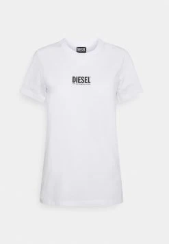 Diesel Rabais T-SILY-ECOSMALLOGO - T-shirt imprimé t-shirts col rond female