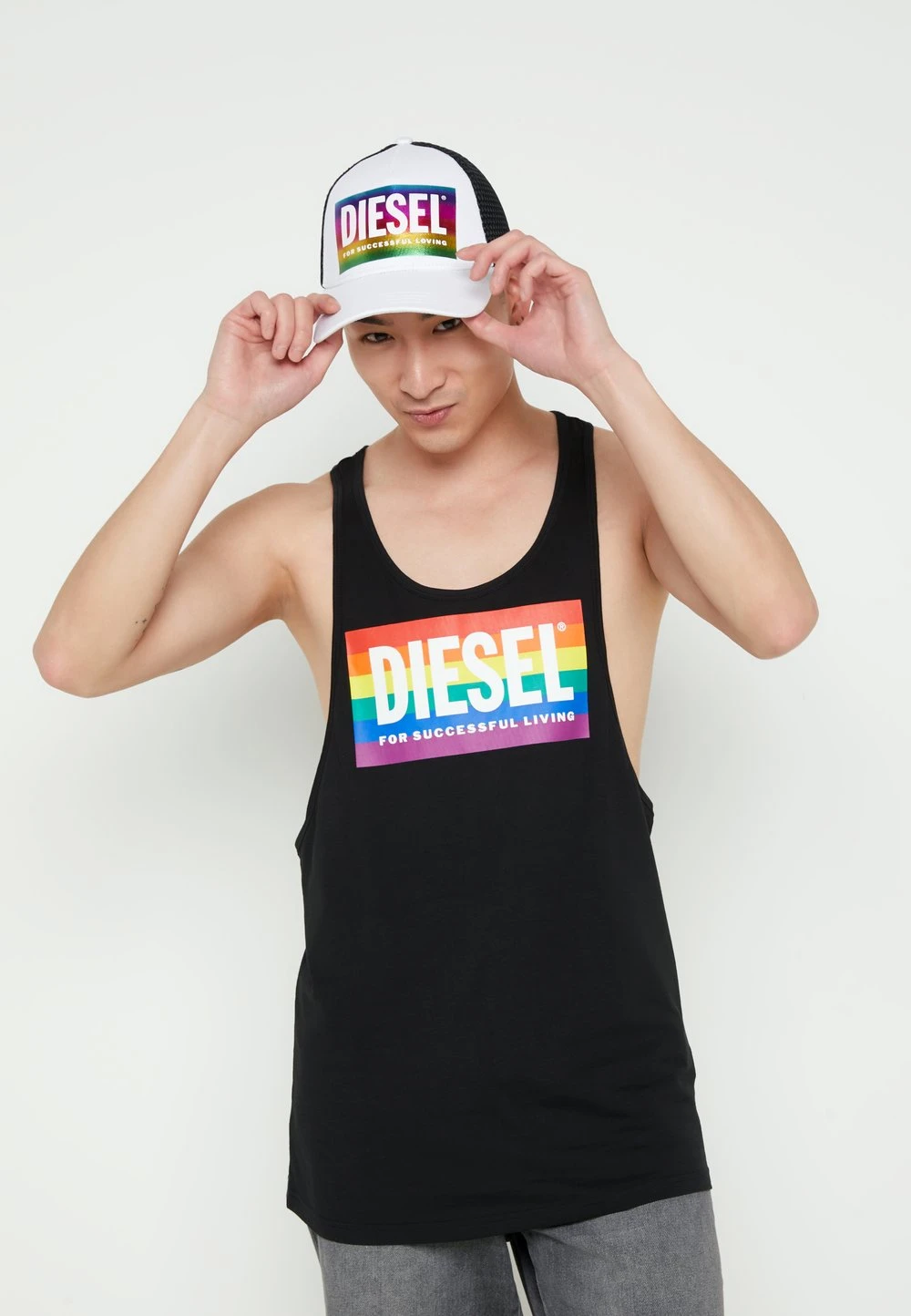 Réduction Diesel PRIDE LOCOARM UNISEX - Débardeur t-shirts encolure large ronde 1 Réduction Diesel PRIDE LOCOARM UNISEX - Débardeur t-shirts encolure large ronde