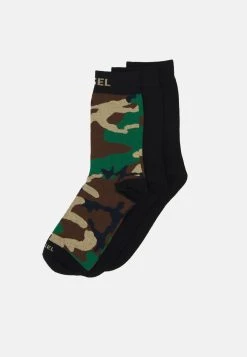 Prix Exclusifs Diesel SKM-HERMINE-THREEPAC 3 PACK - Chaussettes sous-vêtements & chaussettes camouflage homme -Boutique France Diesel f09232abe41548fea4fa61f43a3a90fa 1