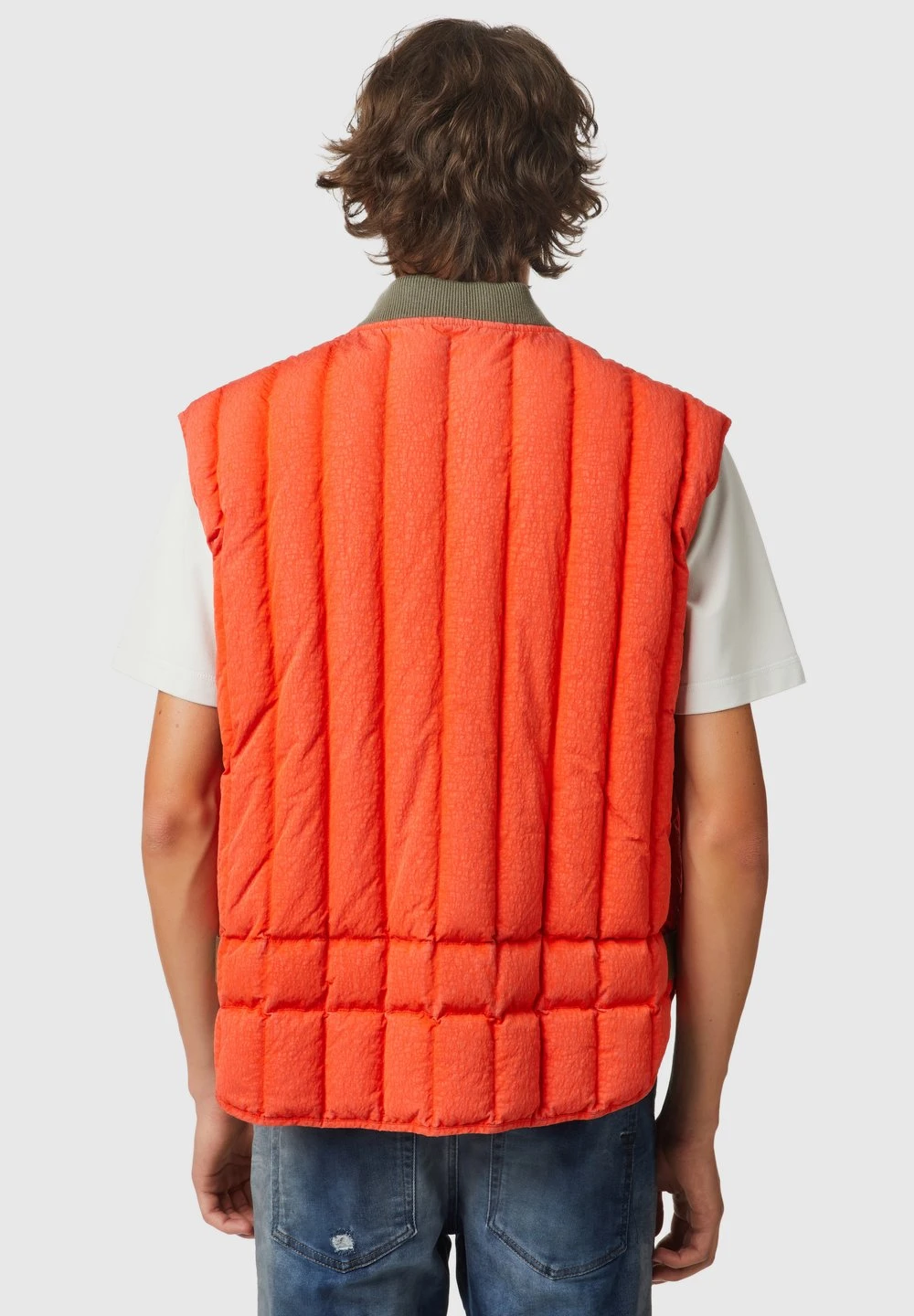 Diesel J HAW - Veste sans manches Prix Gelé vestes col officier homme 5 Diesel J HAW - Veste sans manches Prix Gelé vestes col officier homme – Image 5