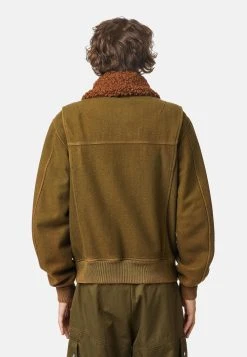 Diesel Faible Prix W-WELTOM - Veste d'hiver vestes col contrastant homme -Boutique France Diesel f9a37001eb8e4d7ca4f85cbb6611913b