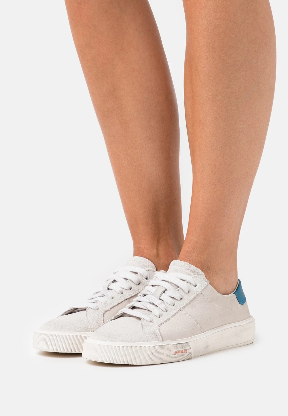 Diesel Authentique 100% S-MYDORI LC W - Baskets basses sneakers rond femme 1 Diesel Authentique 100% S-MYDORI LC W - Baskets basses sneakers rond femme