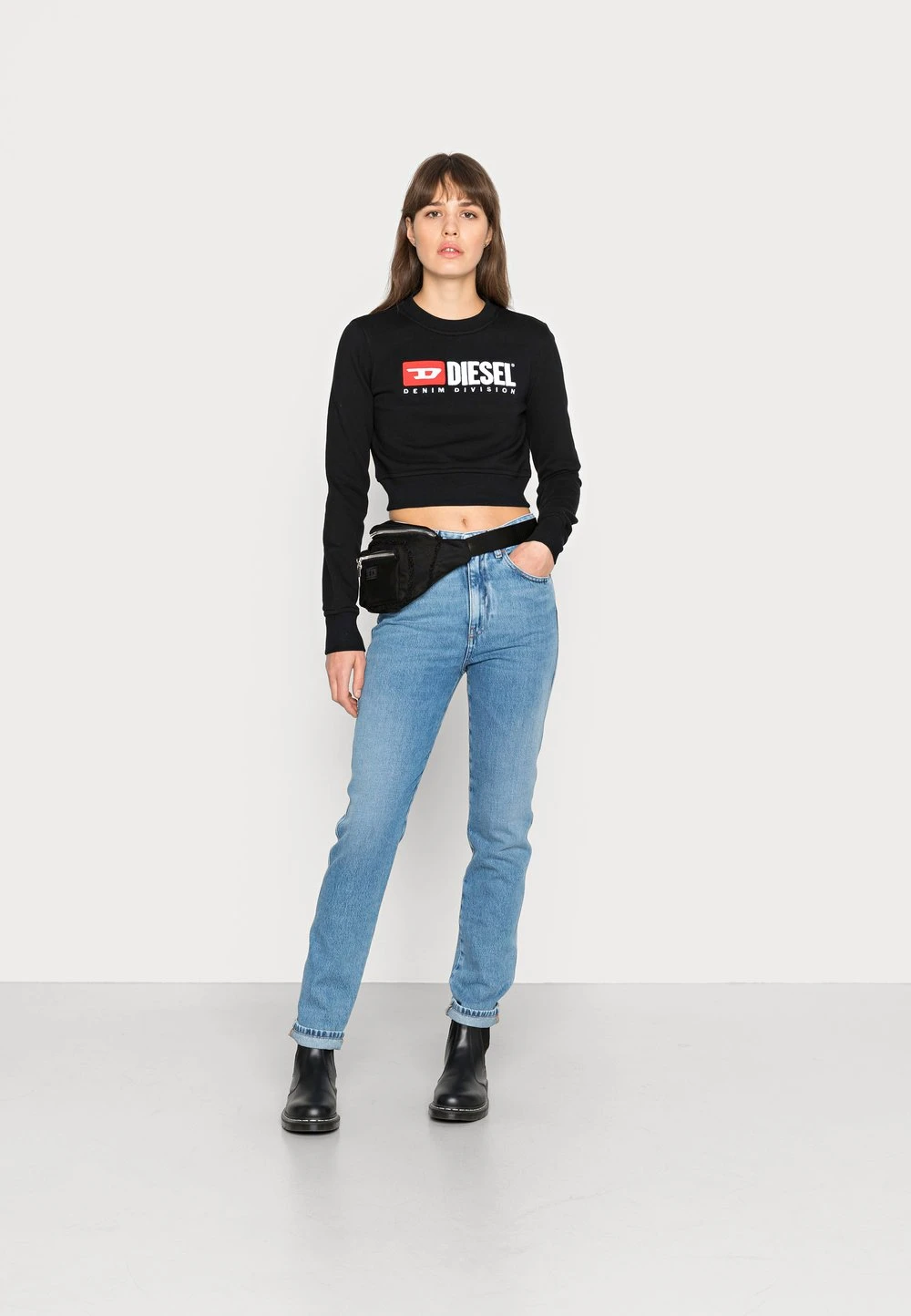Diesel Assurance De l’Authenticité F-SLIMMY-DIV - Sweatshirt sweats & sweats à capuche col rond femme 2 Diesel Assurance De l’Authenticité F-SLIMMY-DIV - Sweatshirt sweats & sweats à capuche col rond femme – Image 2